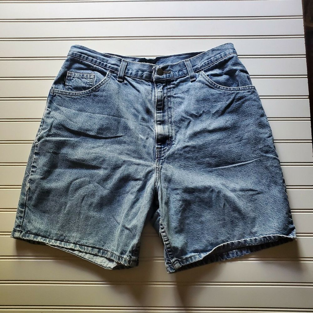 vintage 80's high waisted mom jean shorts sz 30 12 - Picture 5 of 6